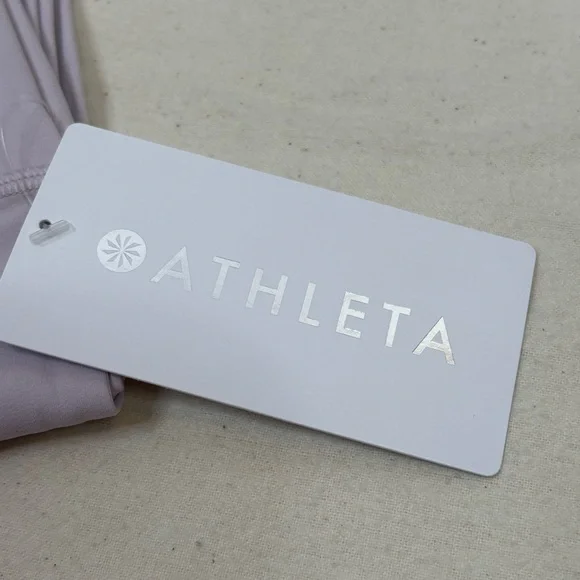 🏷️NWT Athleta Transcend Capri Legging High Rise Lilac Sky Purple Size Medium $79